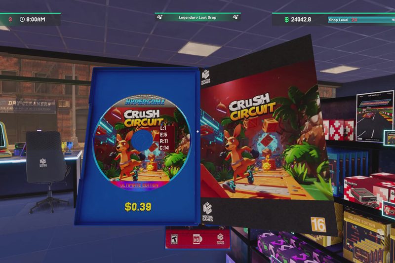 Retro Geek Shop Simulator Switch NSP game Download